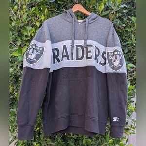 Men's XL Starter Las Vegas Raiders Hoodie (Pre-Owned, Excellent Condition)